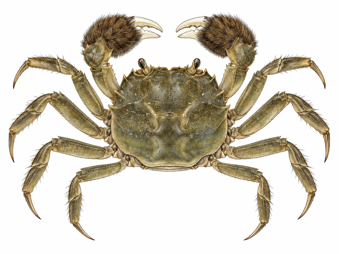 Krab wełnistoręki